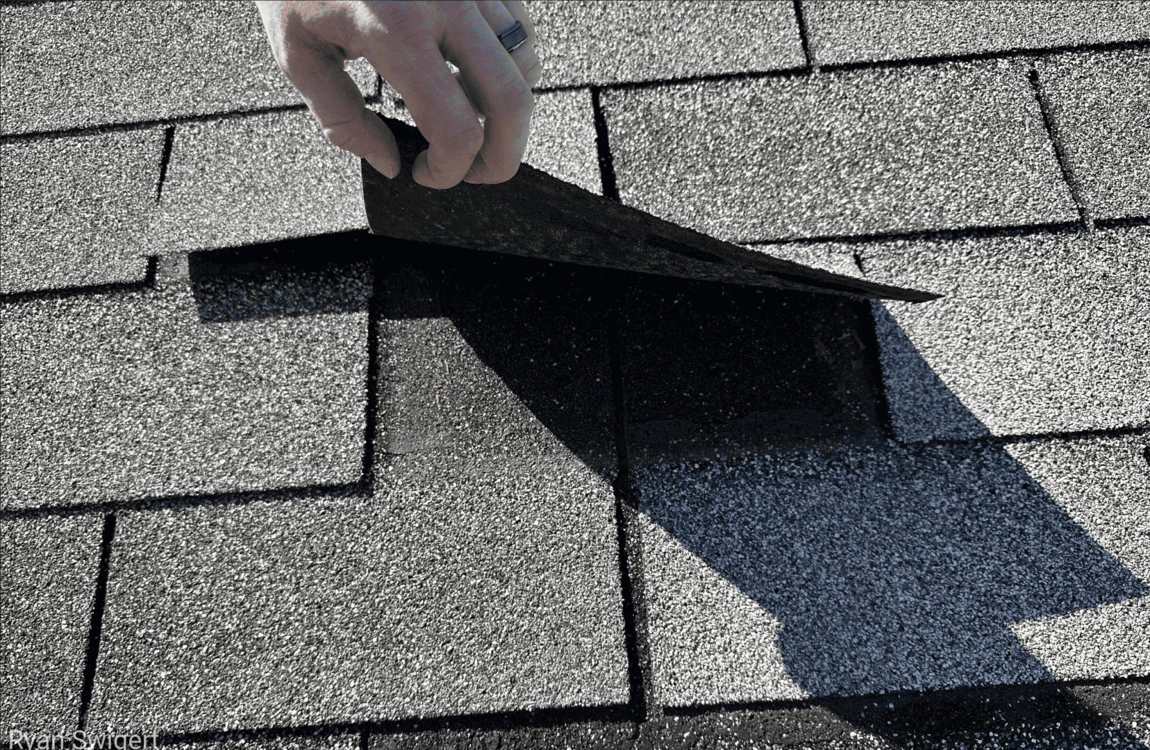 Roof installation team working on a Centerville, OH home